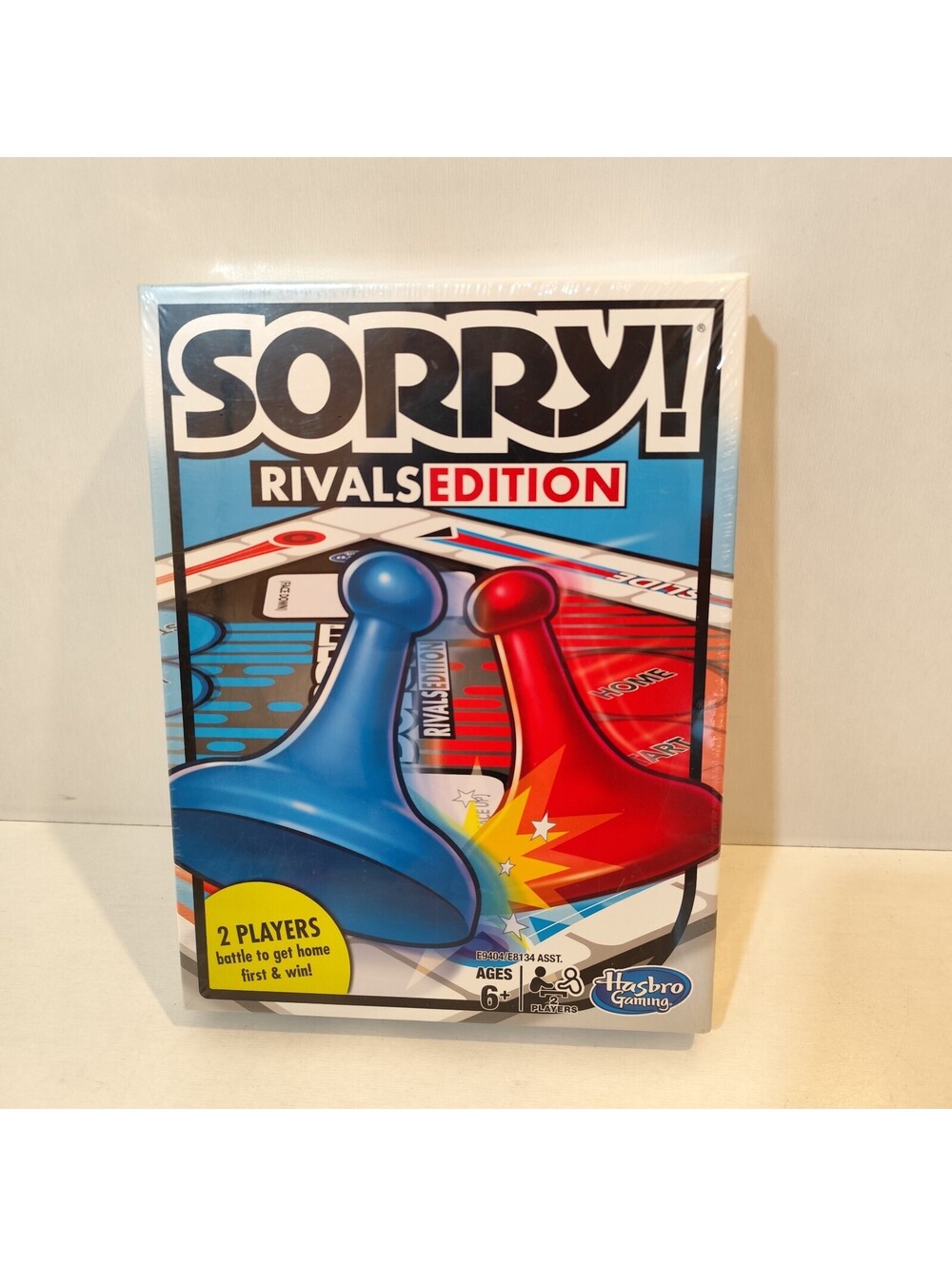 Hasbro Sorry Rivals Edition Board Game - 2 Player - New, Sealed #7956